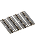 Heavy Duty Concealed Door Hinges 8 Pack Folding Butt Metal Hinges For Cabinets And Furniture With Screws 60x20mm