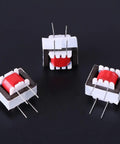 Three 10 Pack 1 To 1 Audio Isolation Transformer With EI14 Core, 600 Ohm Primary To 600 Ohm Secondary, 135 Ohm DC, on black background