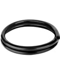 EVIL ENERGY silicone heater hose, 5/8 in, black, 5 ft, automotive radiator coolant hose, coiled view