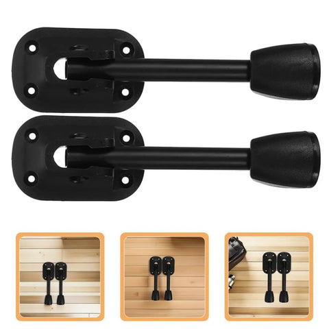 Go-To Foldable Metal Table Legs Set For Cabinets And Coffee Tables, Heavy-Duty Iron Construction, mounted on wood surface