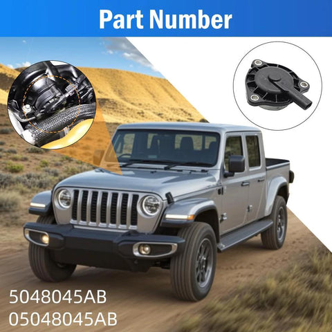 VVT Solenoid Camshaft Phaser Actuator Sensor 2 Pin Replacement Drop In Easy Install Compatible With Jeep Gladiator