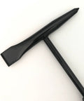 Heavy Duty Welding Chipping Hammer With Coil Spring Handle For Shock Absorption, 10.5 Inch Overall Length, Tempered Chisel And Point Ends