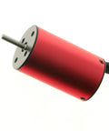 2845 5900KV Brushless Sensorless RC Car Motor 3.175mm Shaft Beefy Torque For 1 12 And 1 14 Scale RC Cars, red CNC aluminum