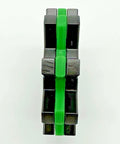 Top view of Damper Electric Power Steering Shaft 45254-28040 OEM Replacement for Toyota and Lexus, black and green components.