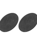 Pair of Pro Grade Round Graphite Block Disk Ingot High Purity Graphite Electrode Plate Sheet 30x1mm for melting and electrolysis