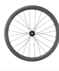 Carbon Fiber Disc Brake Wheelset For Road Bikes Tubeless Ready 28mm Rim 55mm Profile 700c Wheel With Center Lock Hub