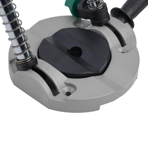 Base of Adjustable Electric Drill Stand With 45 Degree Angle for Horizontal and Vertical Drilling, Aluminum Alloy Drill Press Guide
