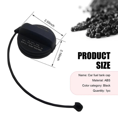 Nissan Infiniti Compatible Fuel Tank Cap With Tight Seal And Rubber Ring ABS Heat Resistant Port Cover