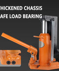 Rock Solid Hydraulic Claw Jack Featuring Dual Lift Capacities And Fast Spring Reset For No Sweat Auto Lifting Tasks That Clears Five Ton Loads Easily And Slips Into Tight Engine Bays Without Hassle with thickened chassis and safe load bearing.