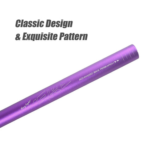 Purple MTB 31.8mm Riser Handlebar Extra Long 720mm or 780mm Aluminum Alloy Built For Downhill Trail Racing Grippy And Beefy