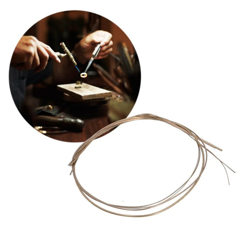 Copper Solder Wires Set For Jewelry Making And Electronics Repair, flexible wires with craftsman using soldering tool