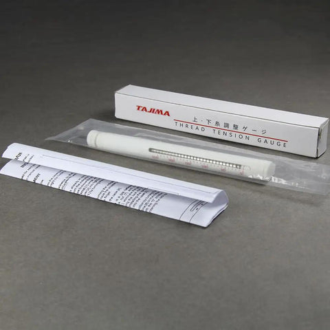 Thread Tension Gauge For Embroidery Machines Bobbin Tension Tool Fit Tajima And Ricoma Precision Gauge For Consistent Stitch Tension TTG-CM76907 Silver Color Durable Factory Tool For Pro Sewers
