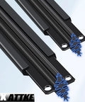 Premium All Weather Windshield Wiper Blades 26 Plus 18 Inch For 2016 Through 2021 Honda Civic showing Teflon coated blades in black.