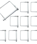 Beefed Up 1/4 Inch By 3 Inch Hitch Pin Lock For Trailer Couplers Zinc Coated Carbon Steel Safety Pin Set Of 10 Rustproof