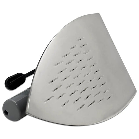 Ironing soleplate for Heavy Duty Commercial Steam Iron Featuring Badass High Pressure Performance For Smooth Garment Pressing Factory Dry Cleaning And Bulletproof Temperature Control.