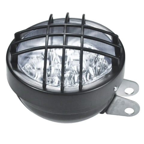 Beefy 12V LED Front Headlight For ATV Quad Go Kart Heavy Duty Replacement Fits Most 110cc 125cc 150cc 200cc 250cc Chinese Models Like TaoTao Coolster Roketa Apollo Baja Sunl Jetmoto Kandi Vitacci Alpine Peace