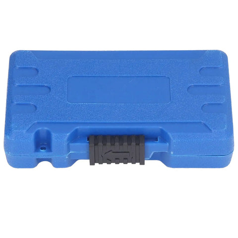 Blue blow-mold case for Rugged Nut And Bolt Remover Set For Rusted Damaged Stripped Fasteners, 13 Piece Chrome Moly Socket Kit