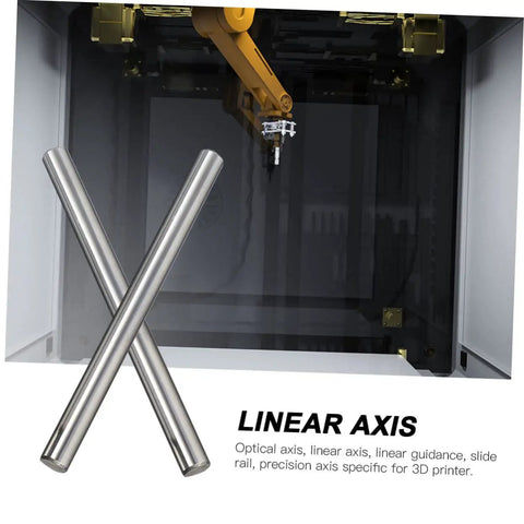 Two Piece Linear Rail Guide Kit For CNC Machines And 3D Printers Pro Grade High Precision Aluminum Rails For Automated Equipment Smooth Linear Motion Accessories For Precise Milling Routing And Printing Projects, steel rails for 3D printer linear axis