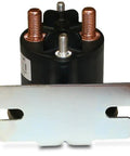 Heavy Duty 12V DC Contactor Straight Swap For Ford Lincoln Mercury top view showing terminals and robust design for electrical use