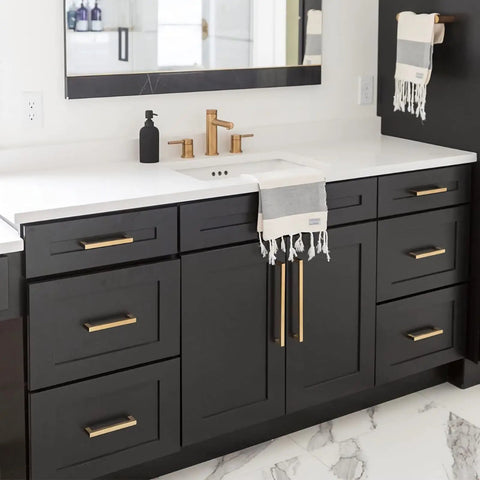 25 Pack Gold Cabinet Handles 3 Inch Hole Centers Center To Center Drawer Pulls Set For Kitchen Cabinets And Furniture No Sweat