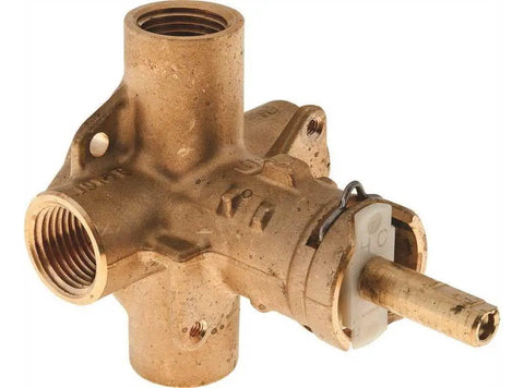 Posi Temp Tub And Shower Valve Sweat Half Inch CC Connection Four Port ASSE Certified MPact Compatible Valve