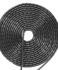 Flexible Spiral Cable Management Sleeve For Office And Home Use Durable PE Wire Organizer No Tools Needed Easy Wrap Flame Retardant