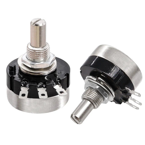 Pro Grade 10K Potentiometer Rotary Pot With Carbon Film Single Turn Taper For Inverter Speed Control And Motor Regulation RV24YN20S B103 10K Kit