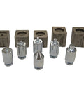 Mastercool 71098 37° flare/double flare adapter set with five dies and five adapters for 3/16–1/2 in fittings