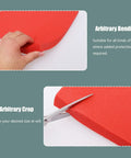 Banish Wall Scuffs And Door Dings Cold With Heavy Duty Self Adhesive Wall Protectors Black Foam Bumper Strips cuttable red foam