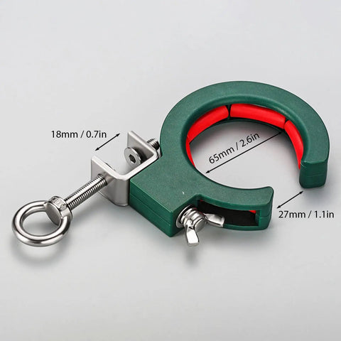 Cable Tray Roller Kit Three Pack 65mm Stainless Steel Clamp Green With Easy Install Mounting And Rolling Axle Design For Quick Wire Guide Adjustment And Flexible Tray Positioning, 65mm clamp