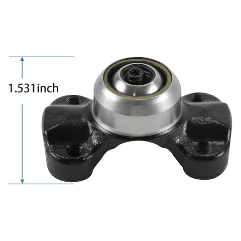 CV Socket Yoke Assembly For 1310 Series U Joint, Heavy Duty Direct Fit for Jeep, 1.531 Inch Center To End view