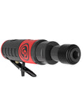 Air Tire Buffer With 7 Sixteenth Inch Hex Quick Change Chuck Low Speed Light Duty Polisher, side view