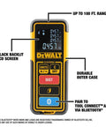 12V Max Cordless 3X360 Green Beam Line Laser With Bluetooth And Built-In Distance Meter Tool Auto-Leveling Accuracy And Magnetic Bracket showing a black backlit LCD screen and durable outer case.
