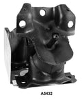 Engine Mount And Transmission Mount Kit For Yukon Tahoe Silverado Sierra 07 To 13 Front Left And Right Engine Mounts Plus Rear Transmission Mount Fits Chevy GMC Trucks 1500 2500 3500, black steel mount