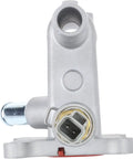 Direct Bolt On Aluminum Water Outlet Assembly With Coolant Sensor Plug And Go Upgrade Ditches Brittle OEM Plastic for heavy-duty engines