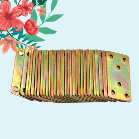 Heavy Duty 180 Degree Shelf Brackets Iron Corner Supports for Wall Mounted Shelving in Home or Office, stacked view