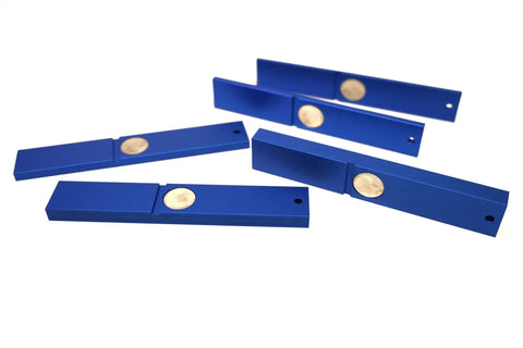 Fence Alignment Tool With Magnetic Stackable Bars for Quick Table Saw Fence Setup and Precise Blade to Fence Spacing