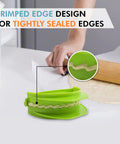 Set Of 3 Dough Press Molds 4 Inch 5 Inch 6 Inch Plastic Pastry Shaper For Dumplings Hand Pies Ravioli Pierogi Turnovers
