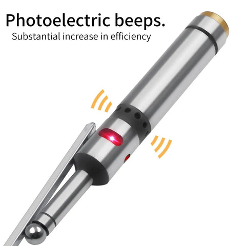 Photoelectric Edge Finder For Milling Machines, Stainless Steel Non Magnetic Centering Rod Detector with beeping alert