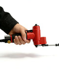 90 Degree Pneumatic Polisher Kit With Reciprocating Air Grinder Sander And 5 Rubber Buffing Heads for precision metal polishing