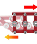 Front view of 3-In-1 Doweling Jig With Hole Drill Guide And 90 Degree Positioner Locator Tool For Woodworking, Aluminum Alloy Jig