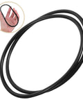 2 Pack Industrial Rubber Belts For Continuous Sealing Machines And Auto Sealers Tough As Nails Wear Resistant Replacement Guide Transport Belt.