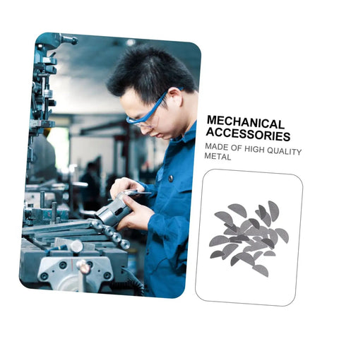 80 Piece Stainless Steel Woodruff Keys Set Beefy Semicircle Fasteners Key Stock 8 Sizes in use for machinery in workshop