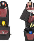 Stronghold Clip On Insta Vest Package With Padded Phone Holster 18 Pockets And Tool Holders Clip On To Your Suspenders
