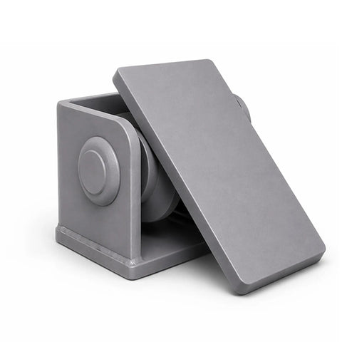 Heavy Duty 2 Piece Greasable Weld On Solid Steel Dump Trailer Hinges For Dump Trucks And Trailers Built Tough For Heavy Loads Easy Lubrication And Maintenance With Grease Fittings Long Lasting Performance, gray steel weld-on hinge