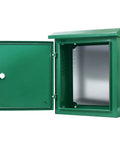 Outdoor Electrical Box Built Tough From 304 Stainless Steel Weatherproof NEMA Enclosure 20x16x8 Inches Junction Box open view