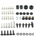 Motorcycle Bolt Kit With Washers Nuts Screws Assortment For 2018 2019 400cc Sport Bikes Durable Countersunk Bolts Set Screws Weatherproof Hardware To Reduce Vibration And Boost Riding Stability, assorted bolts and washers
