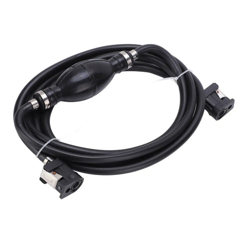 Outboard Boat Fuel Tank Connectors Kit With Lightweight Rubber Hose And Quick Connect Button For Hidea Motors And Other 85HP Class Engines Easy To Use Fuel Transfer Pump Kit For Offshore Tubing And Reliable Fuel Handling