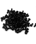 Straight Up Heavy Duty 10.9 Alloy Steel Button Head Hex Socket Cap Screws M2x5mm in bulk, matte black finish, for shop projects.