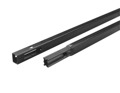 8 Foot Rail Extension Kit For Garage Door Opener With Replacement Belt And Hardware, structural steel rails for Whisper Drive models.